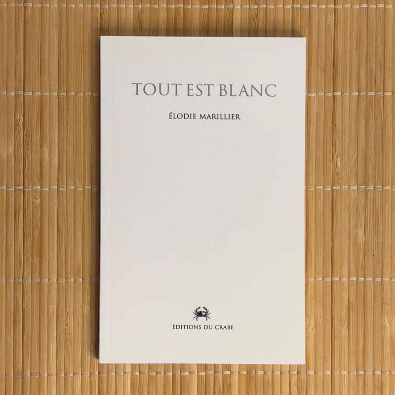 Couverture de l'ouvrage Tout est Blanc écrit par Elodie Marillier