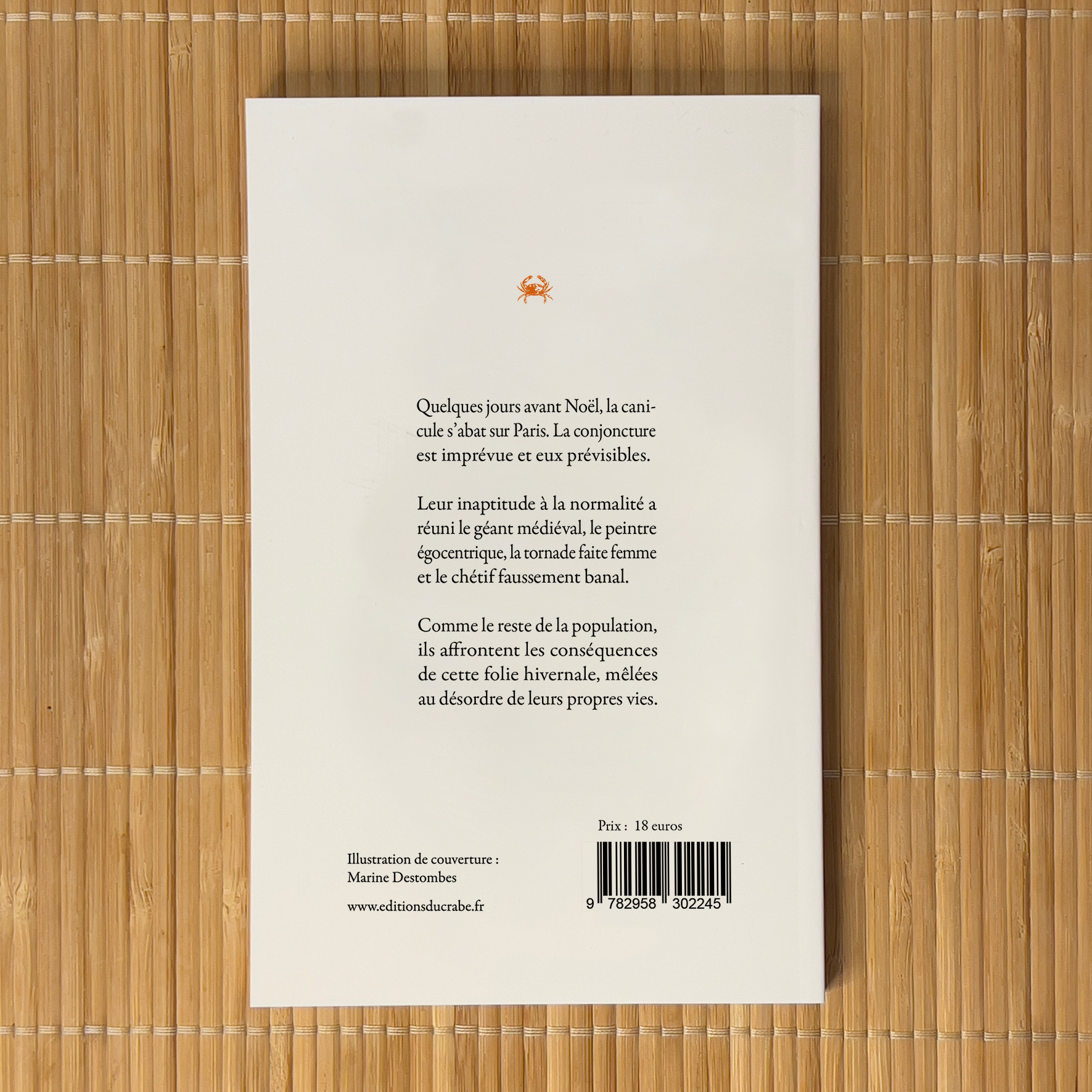 Quatrième de couverture de l'ouvrage de Claudie Nolté